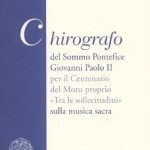 Chirografo - copertina