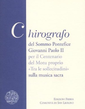 Chirografo - copertina