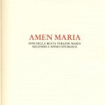 Amen Maria - prima pagina