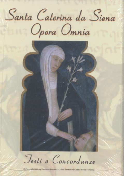 Caterina da Siena opera omnia - copertina